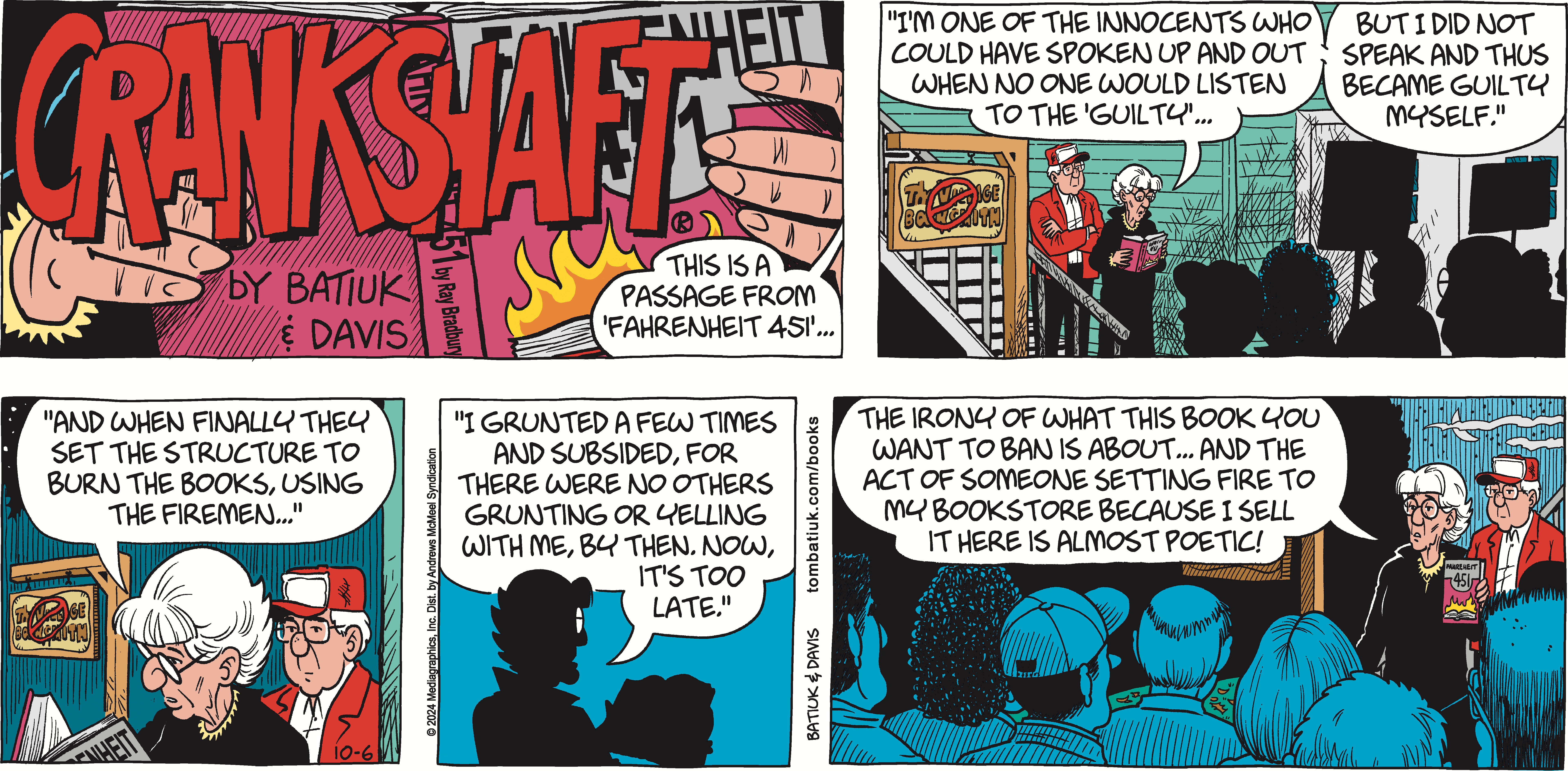 Comic strip titled 