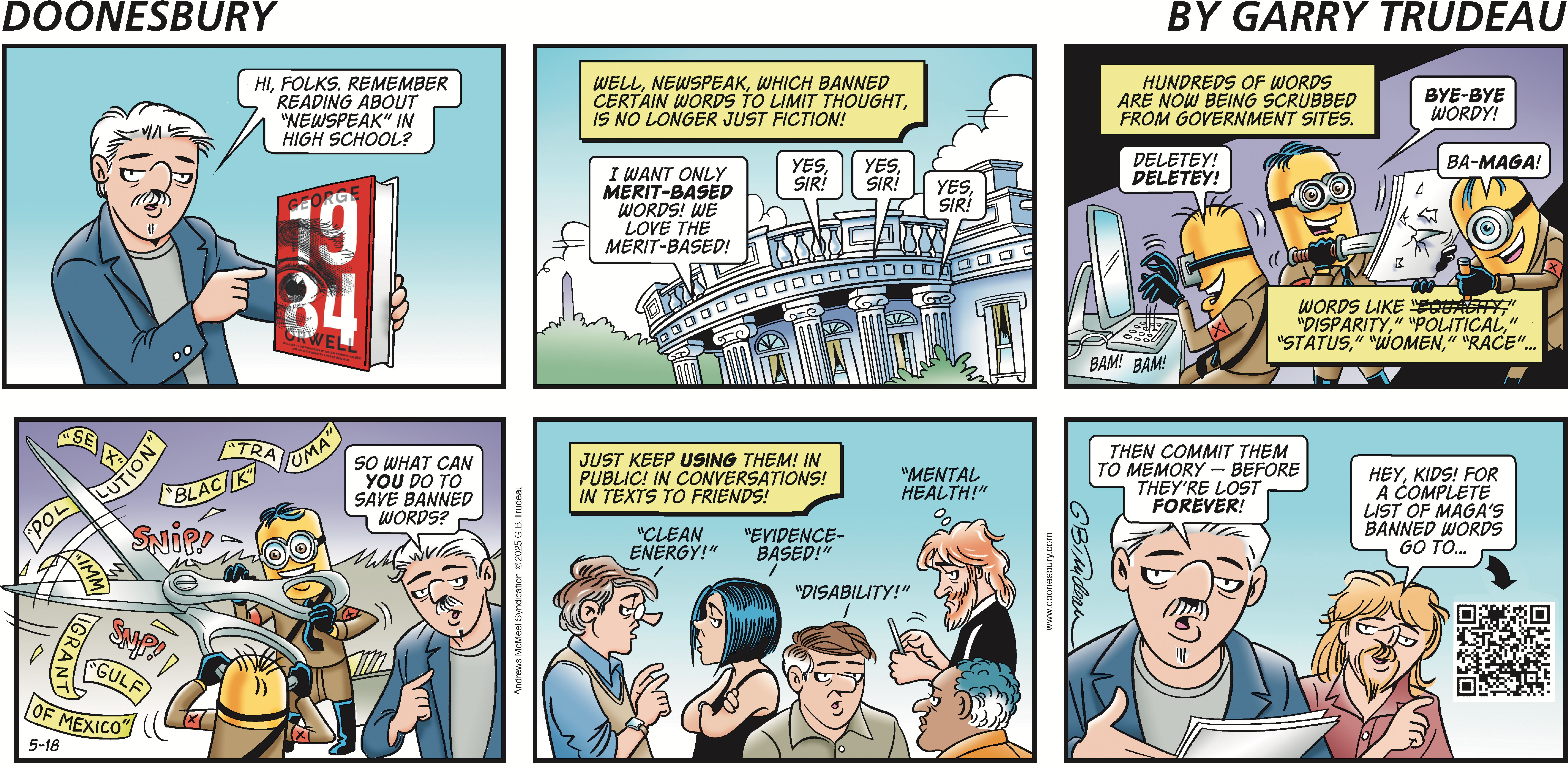 Comic strip featuring a group of characters discussing mental health, fictional narratives, and personal experiences. The scene includes a conversation about the impact of mental health on storytelling and the importance of sharing these topics. The characters display a range of emotions, reflecting the seriousness and complexity of the subject.