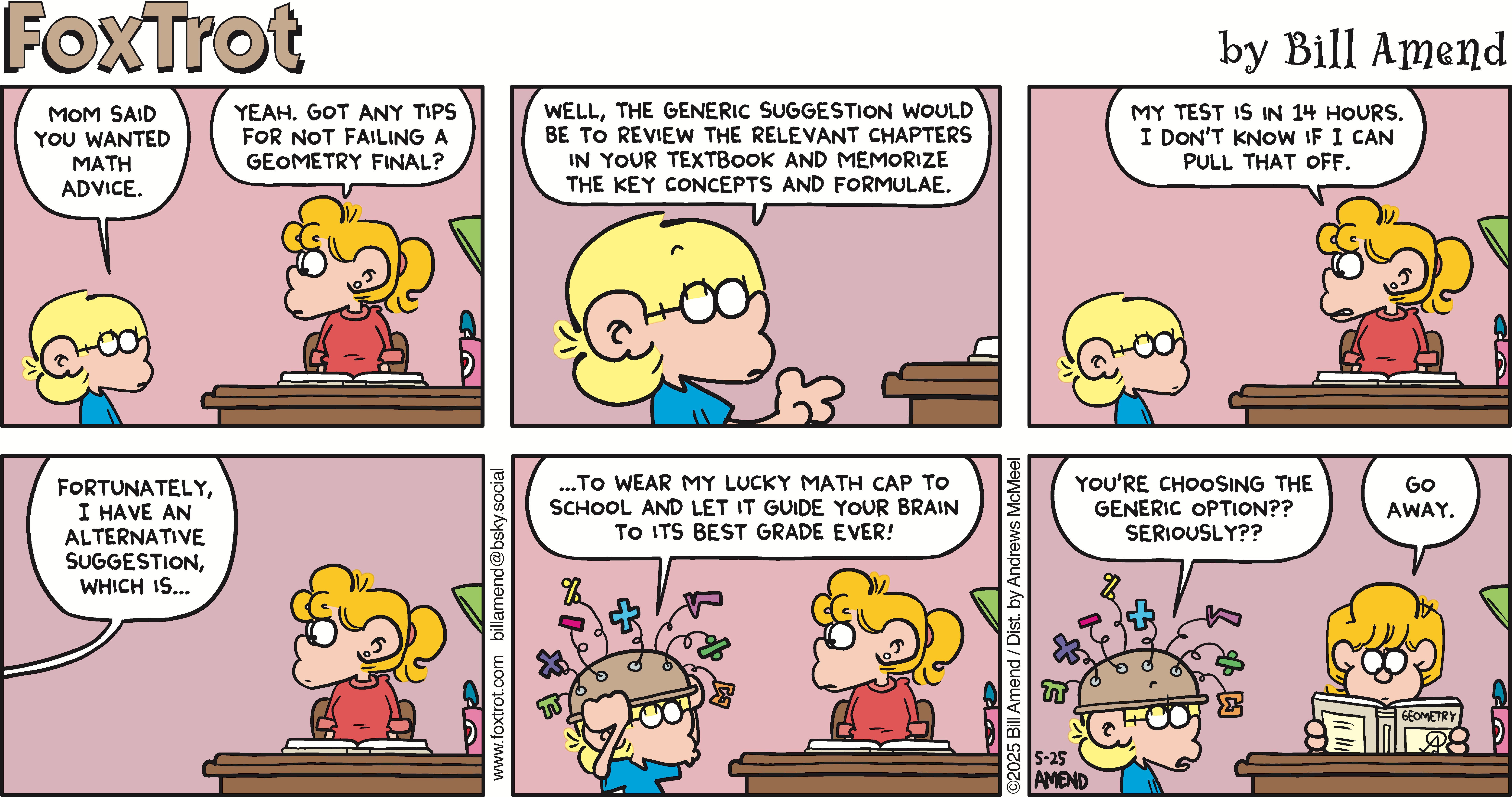 A cartoon from the comic strip 