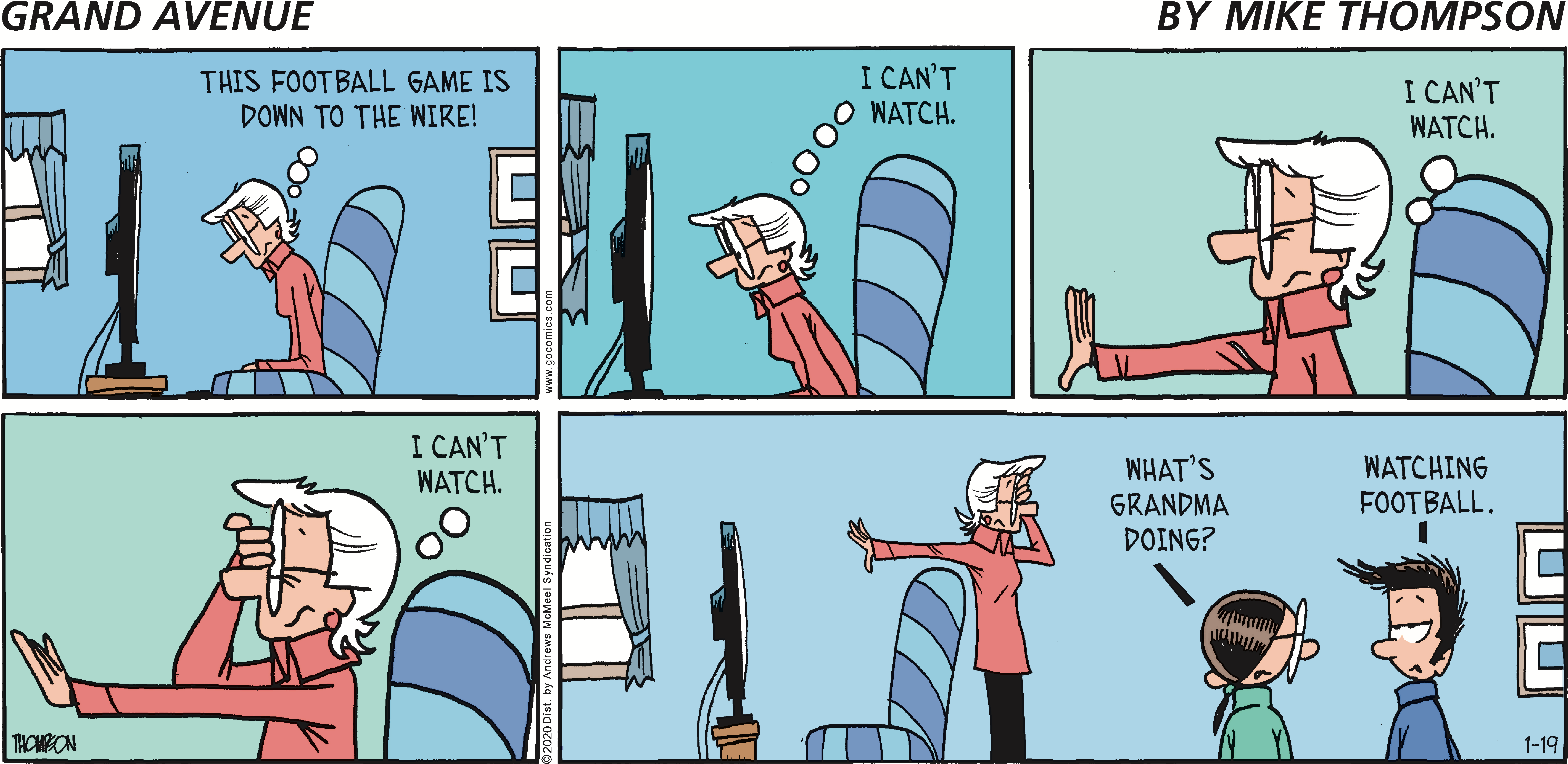 Comic strip titled 