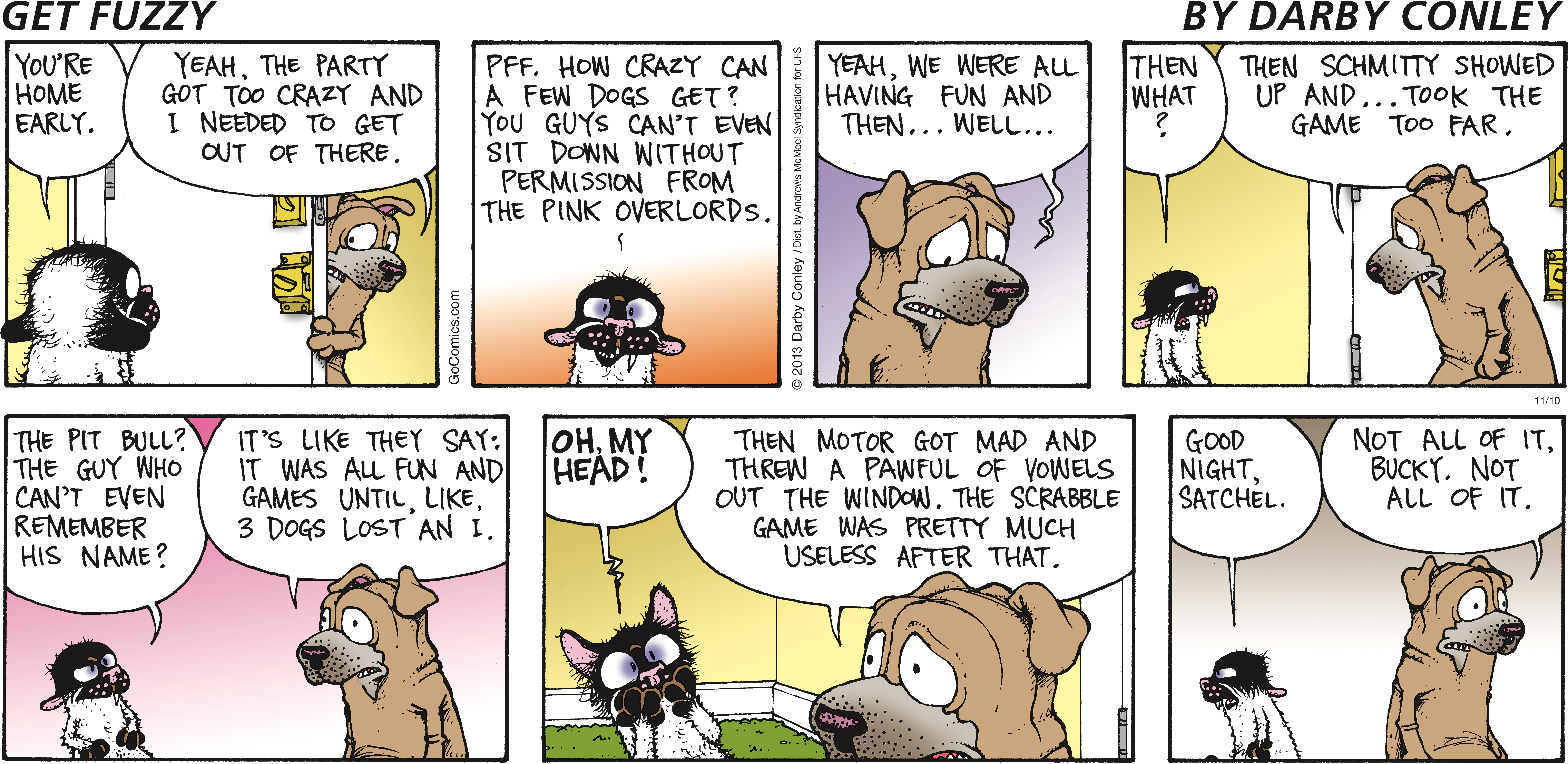 A humorous comic strip from 