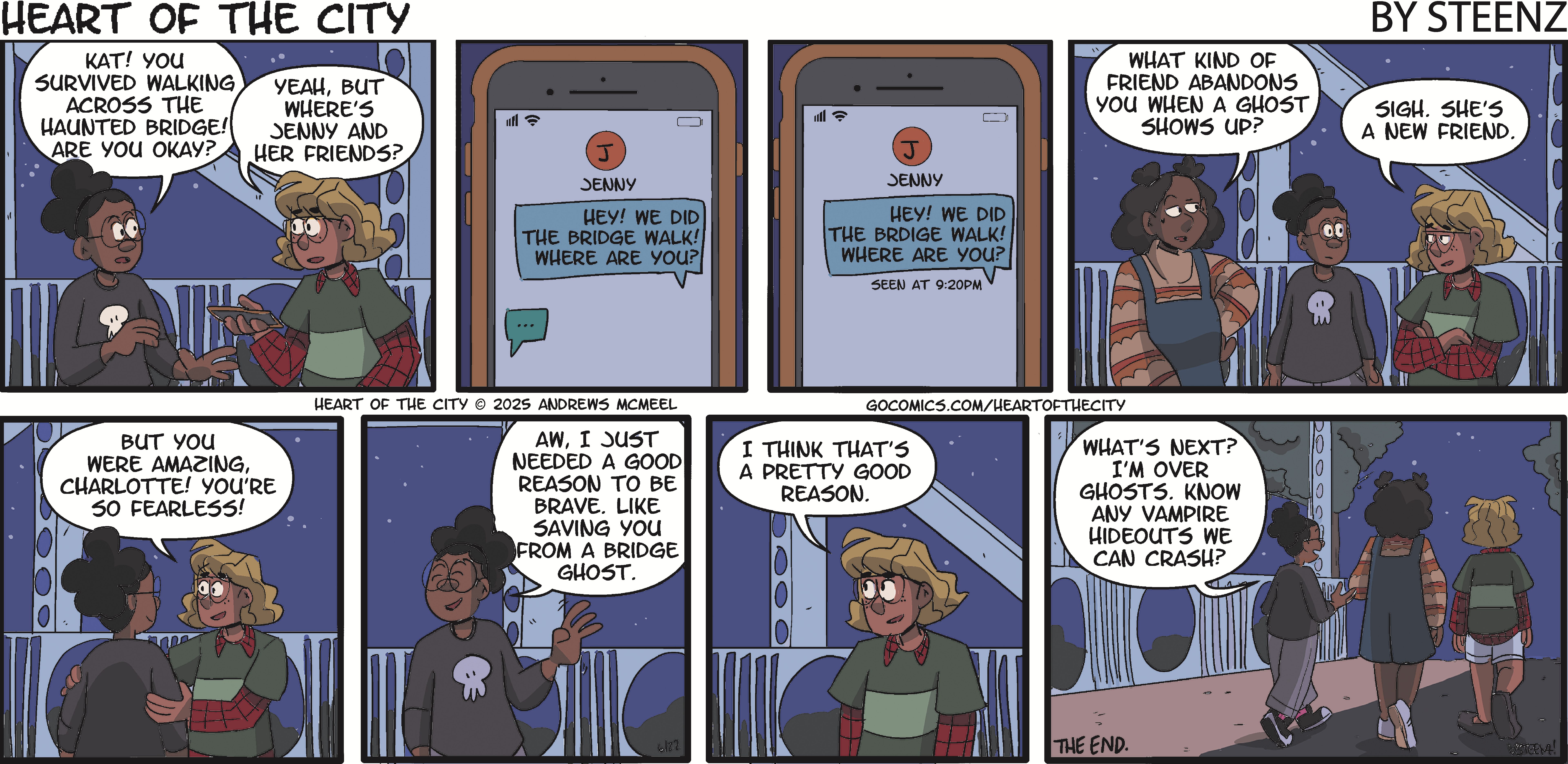 A comic strip from 