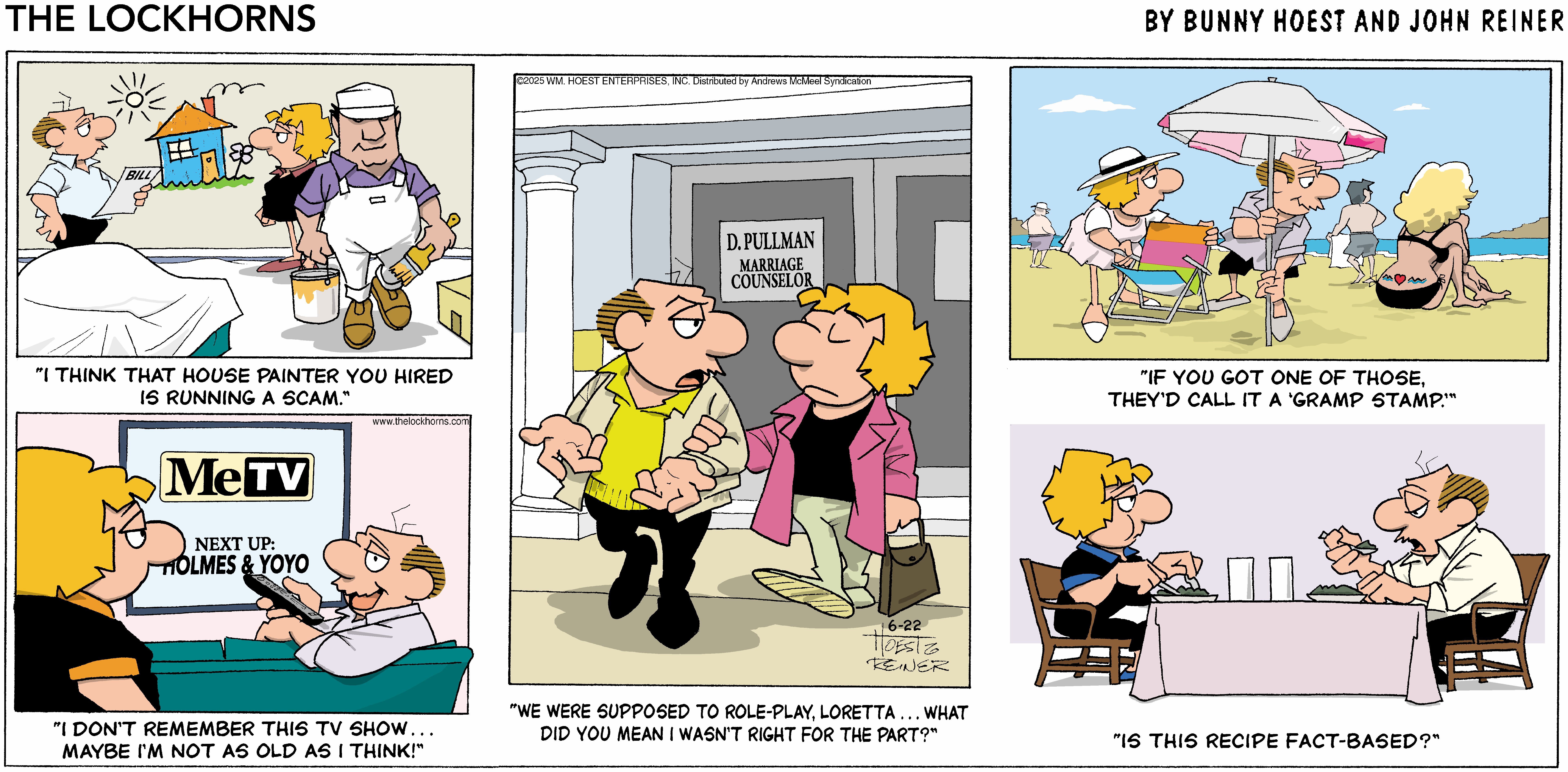 A comic strip titled 