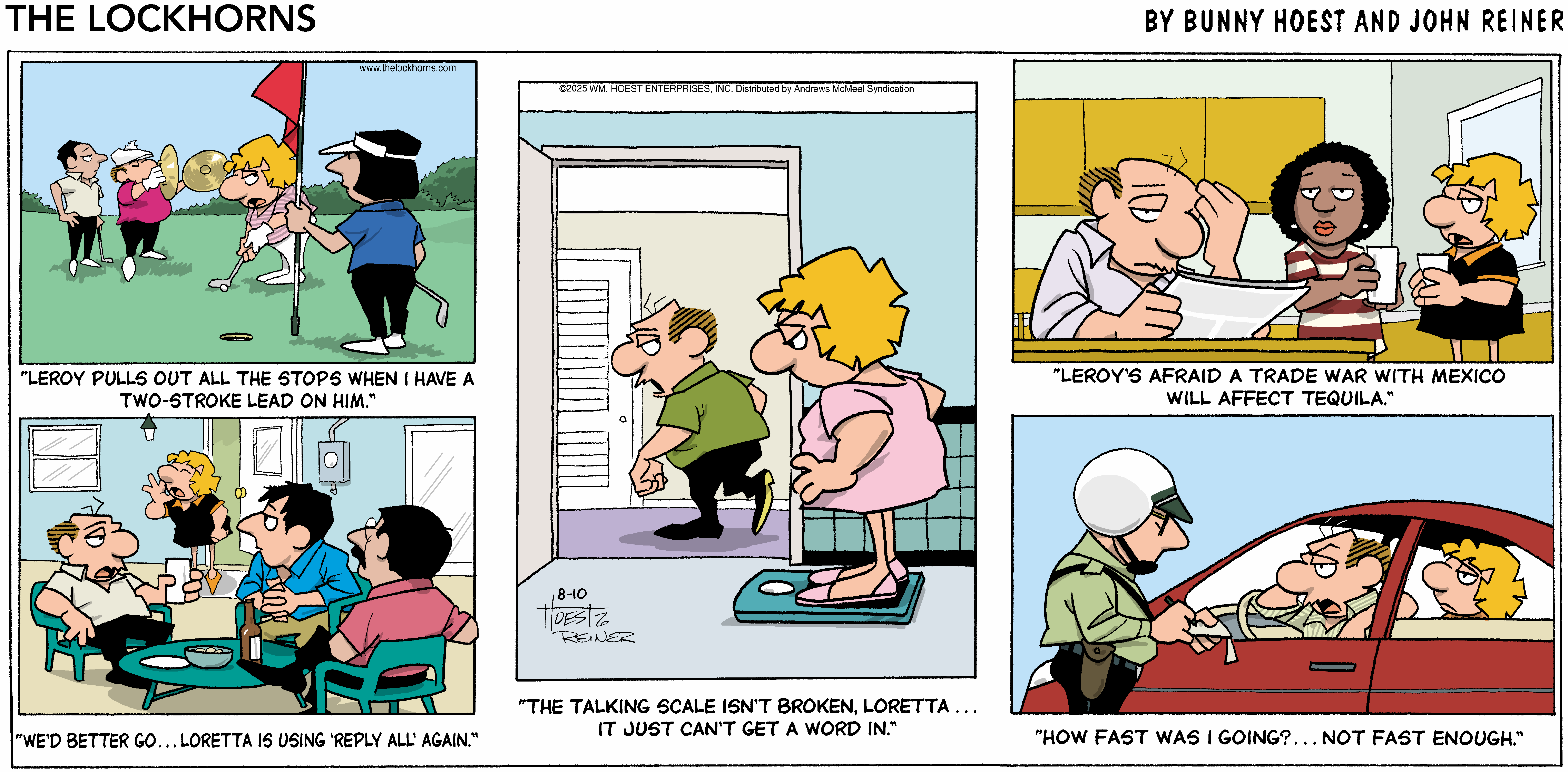 A comic strip from 