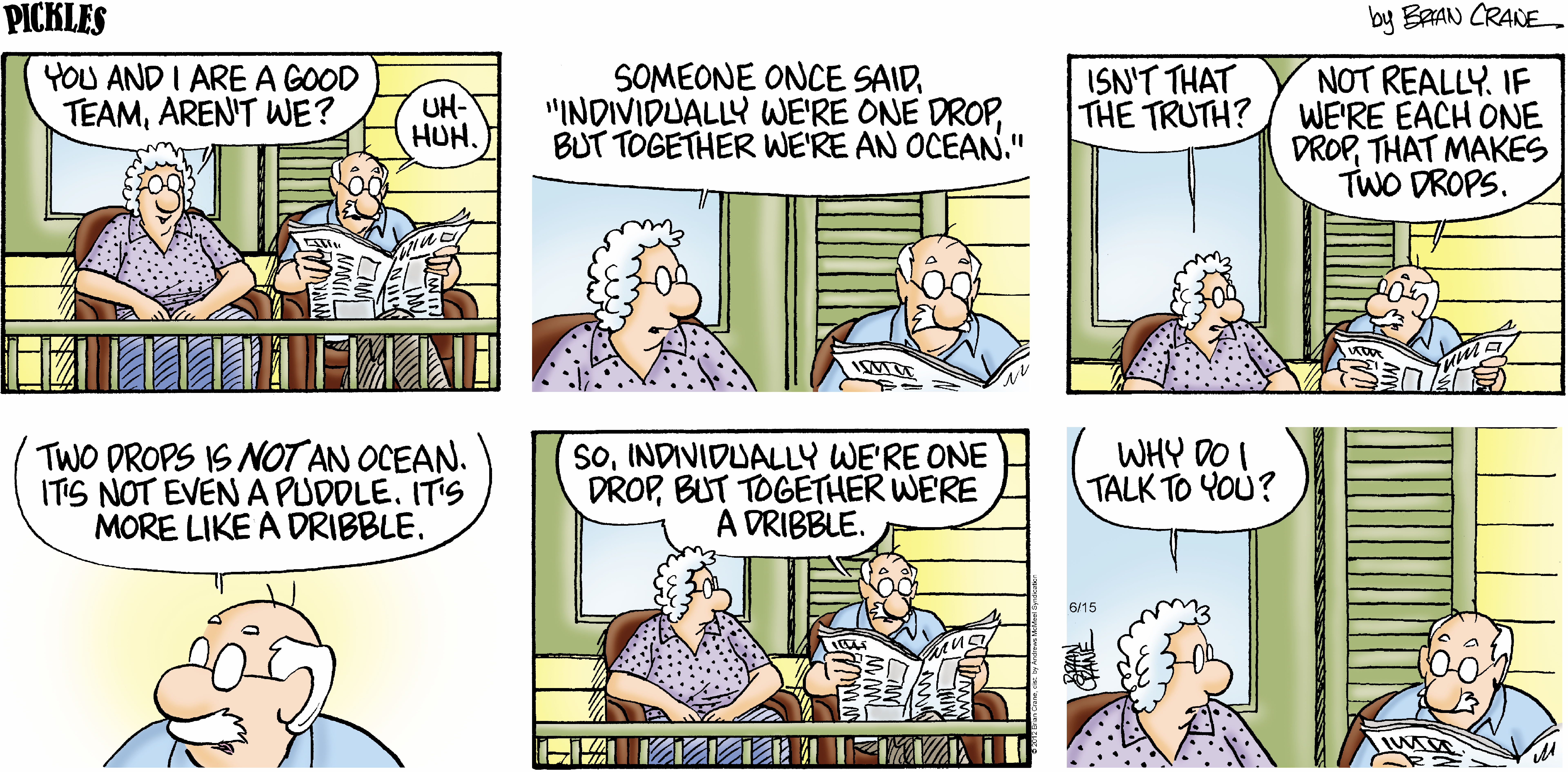 A humorous comic strip from 