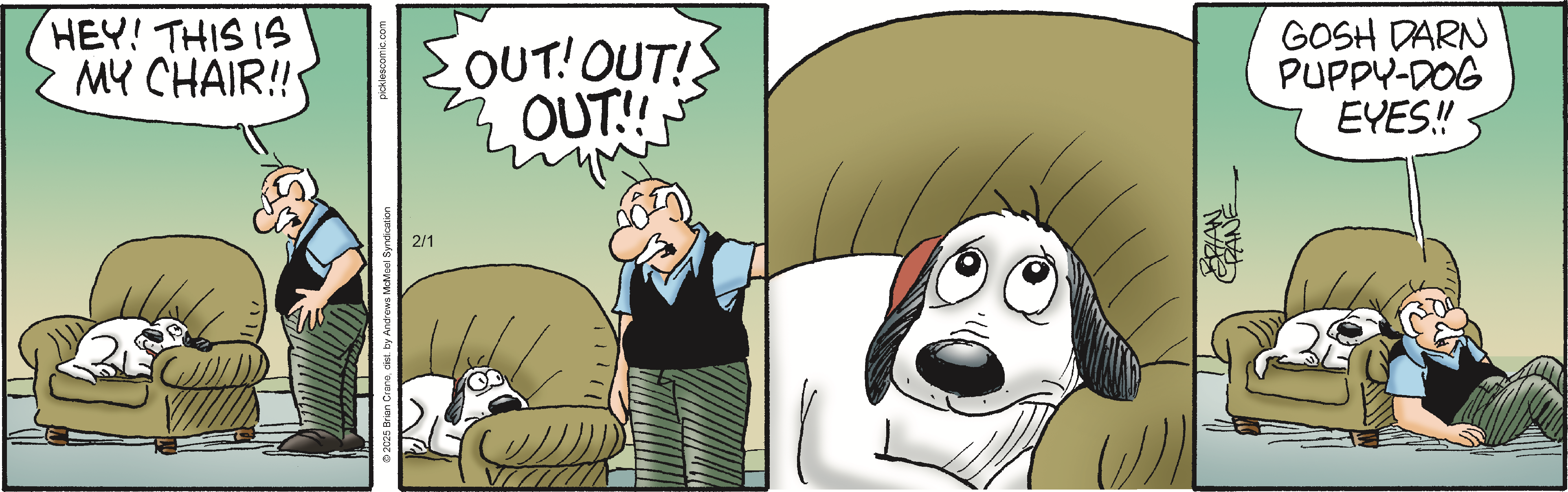 Cartoon depicting a frustrated man shouting 