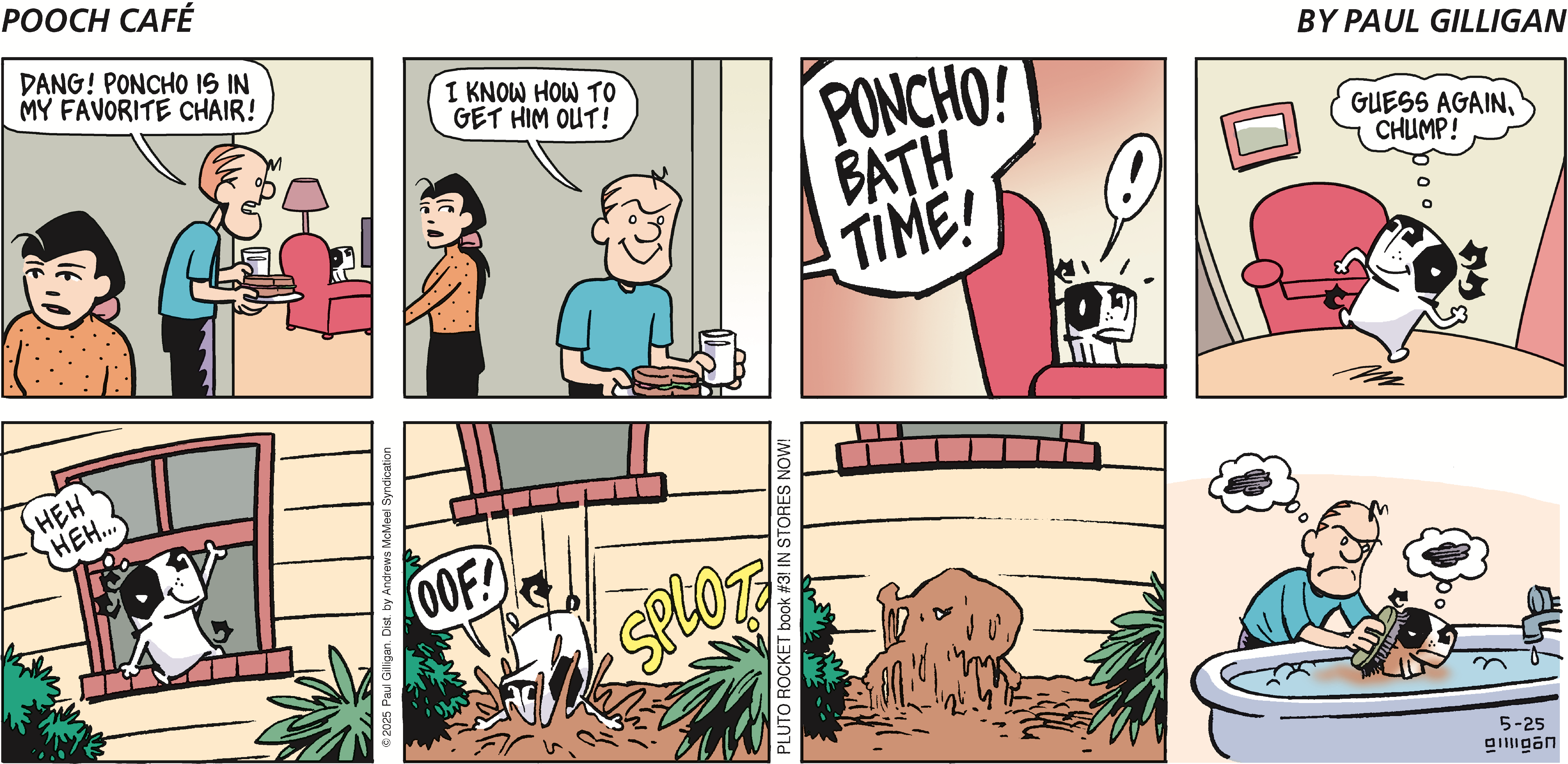 A humorous comic strip titled 